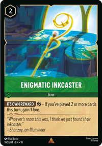 Enigmatic Inkcaster (100/204) (Whispers in the Well) in Malta | LAB7
