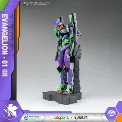 Yolopark - EVANGELION AMK Model Kit Eva - 01 – 20cm Articulated Figure