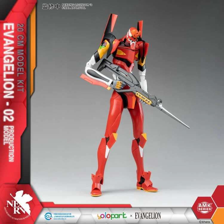 Evangelion Eva-02 AMK Model Kit by Yolopark 20cm in Malta | LAB7