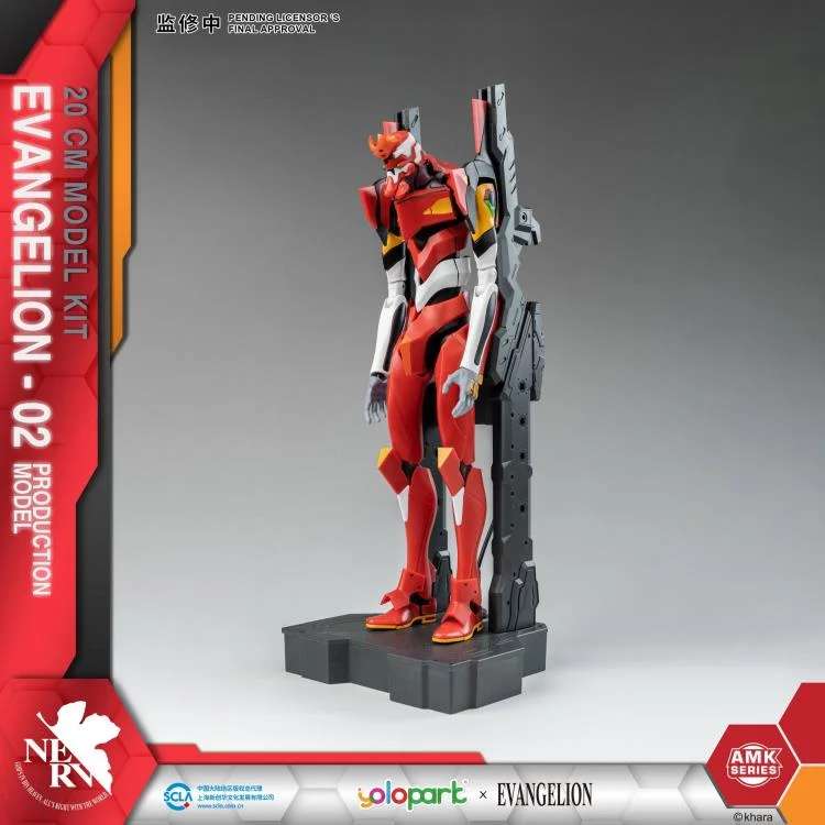 Evangelion Eva - 02 AMK Model Kit by Yolopark 20cm by LAB7 Malta, Europe