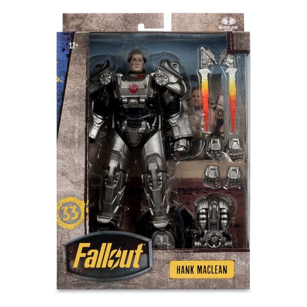 McFarlane Fallout Hank MacLean Action Figure Season 2 McFarlane 19cm by LAB7 Malta, Europe
