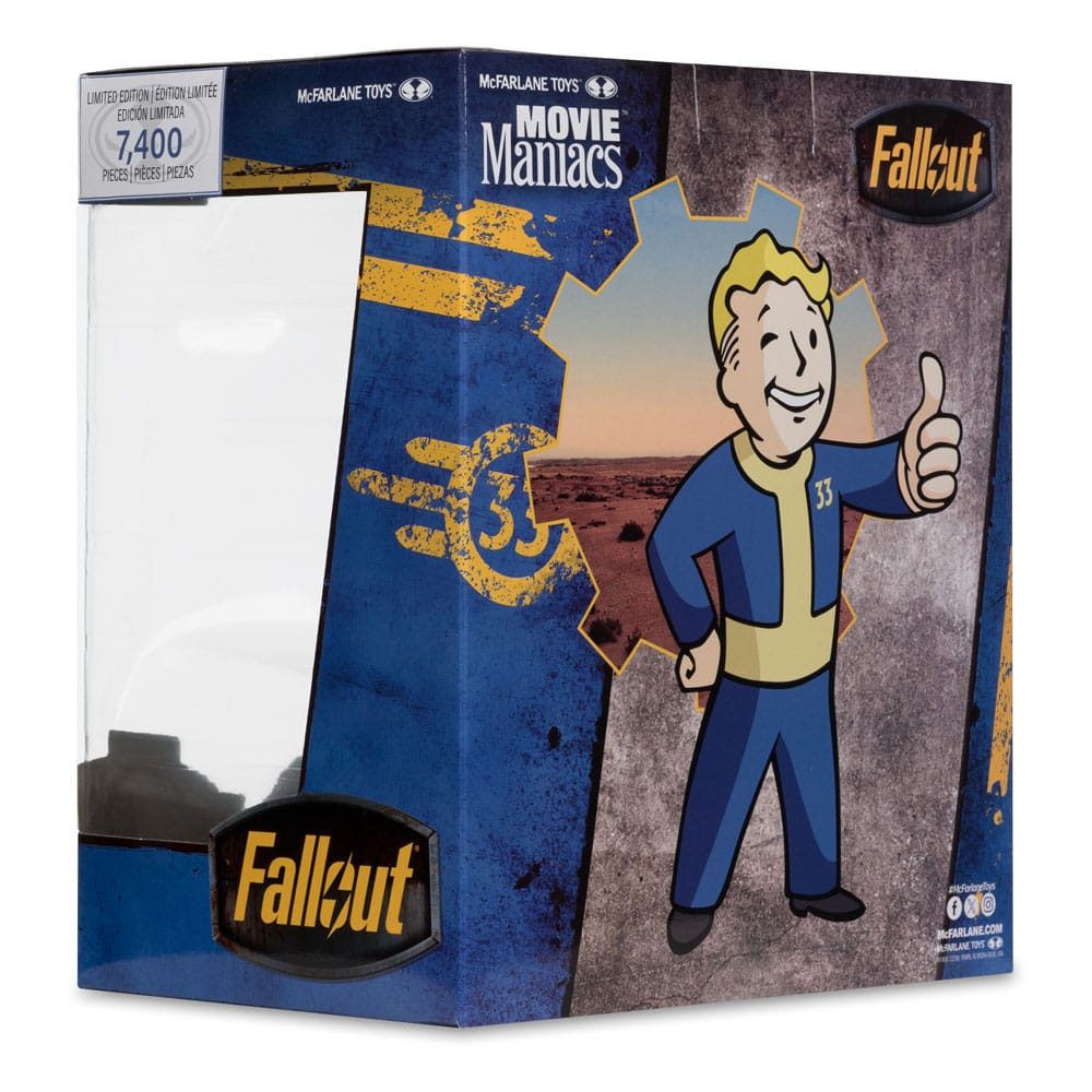 Fallout Vault Boy Movie Maniacs Action Figure 14cm McFarlane 787926141337 by LAB7 Malta, Europe