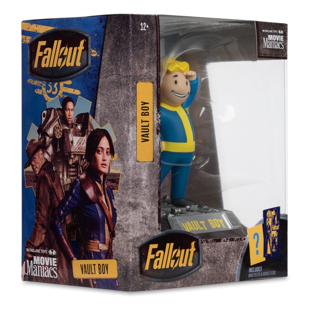 Fallout Vault Boy Movie Maniacs Action Figure 14cm McFarlane 787926141337 by LAB7 Malta, Europe