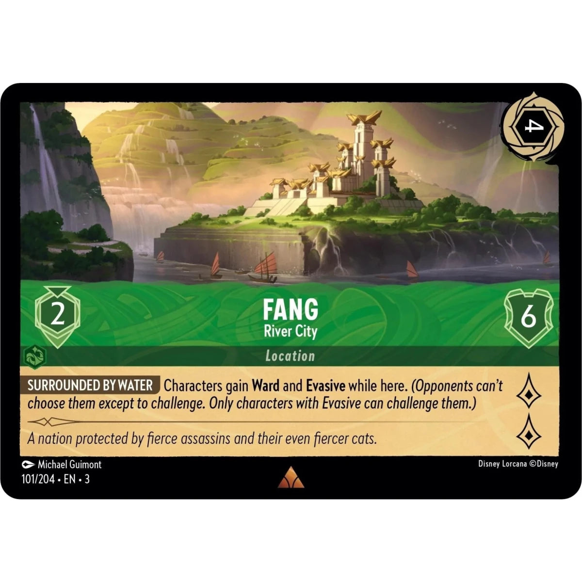 Fang - River City (101/204) (Into the Inklands) in Malta | LAB7