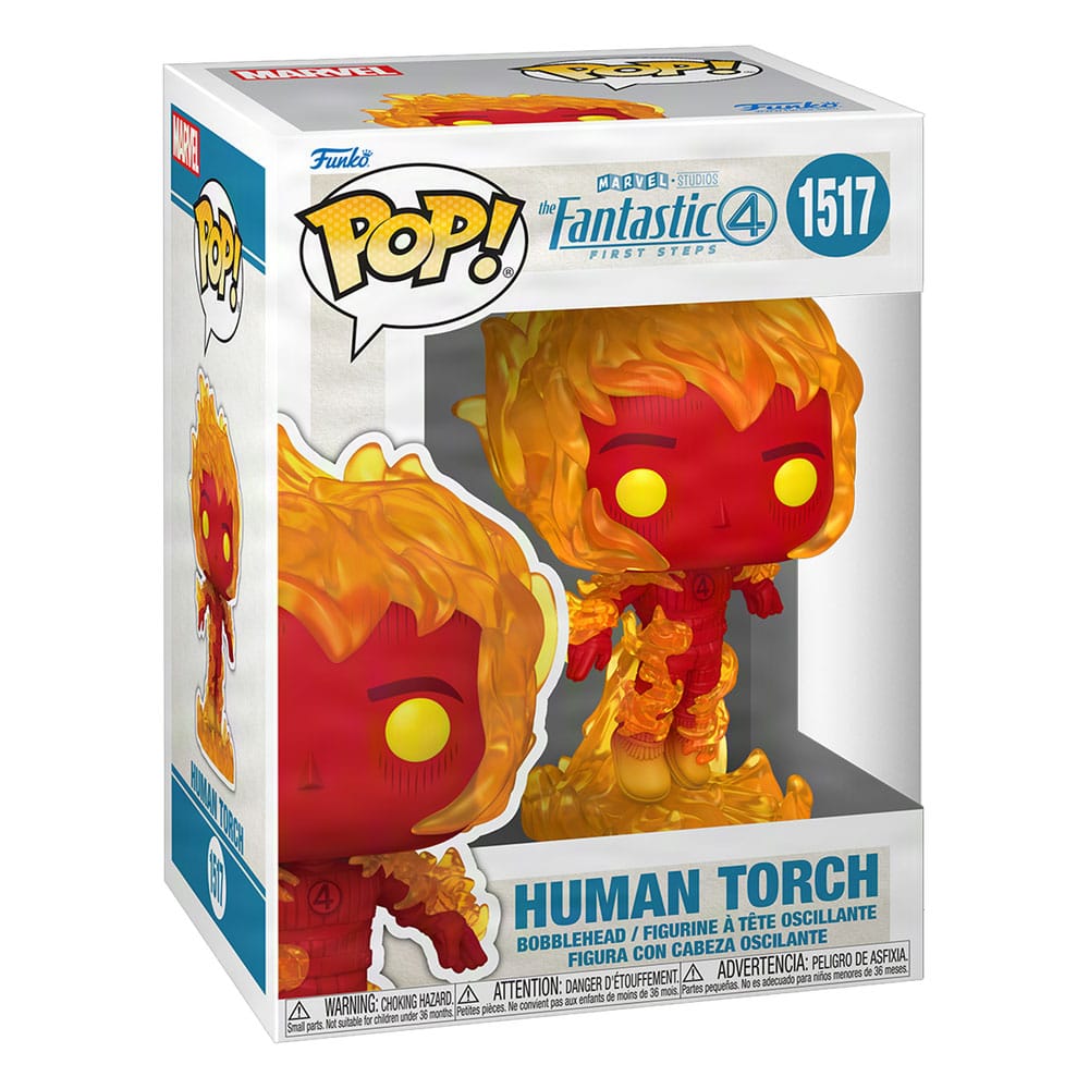 Fantastic Four First Steps Funko POP! Human Torch Figure by LAB7 Malta, Europe