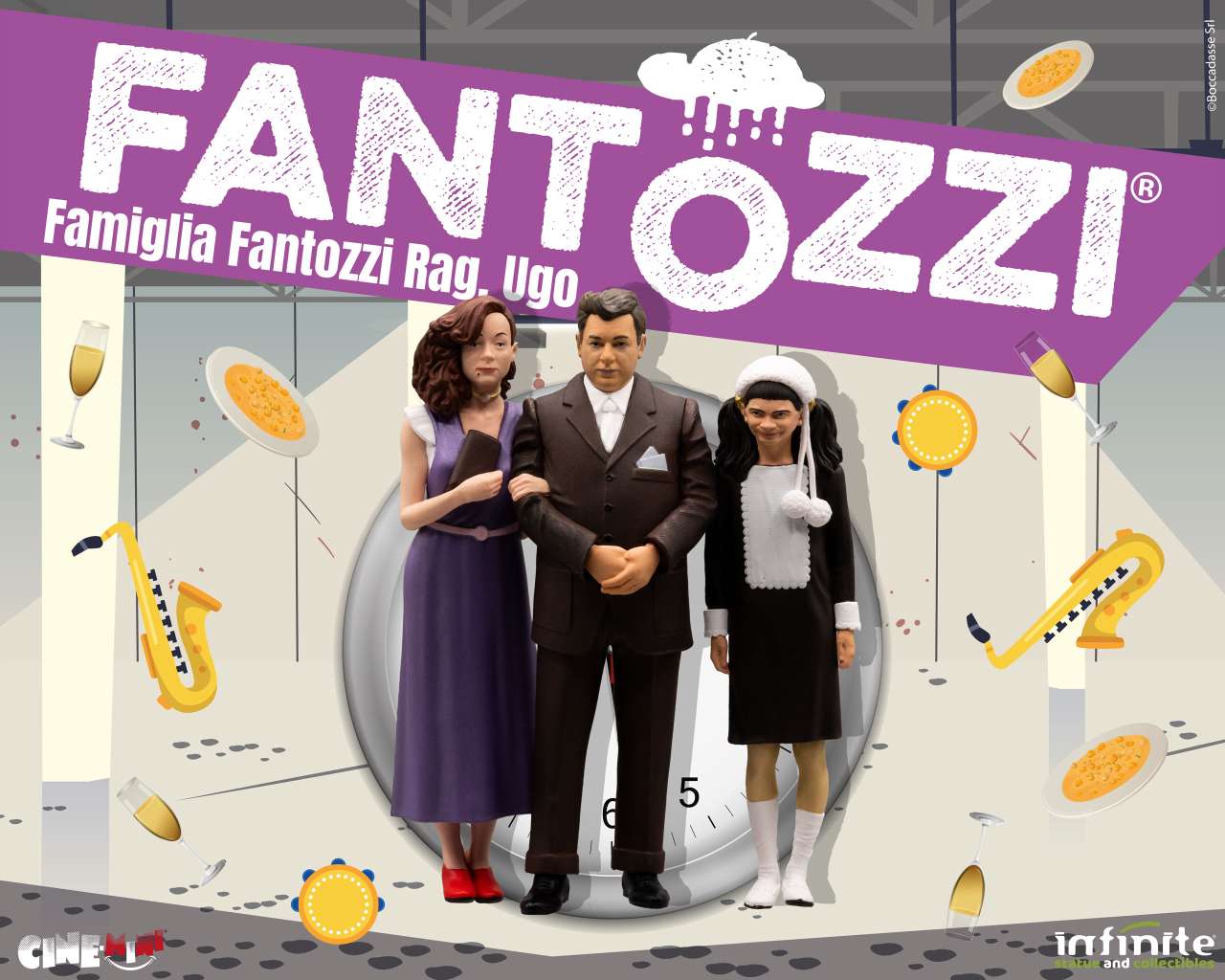 Fantozzi Family Fantozzi Rag Ugo Cinemini PVC by LAB7 Malta, Europe