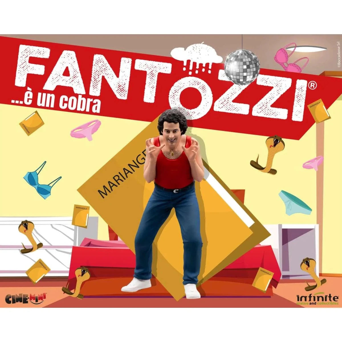 Fantozzi Loris Batacchi Is A Cobra Cinemini PVC in Malta | LAB7