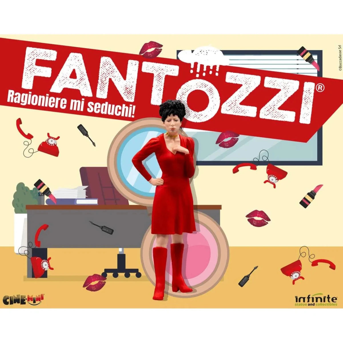 Fantozzi Miss Silvani Accountant Seduce Me Cinemini PVC in Malta | LAB7