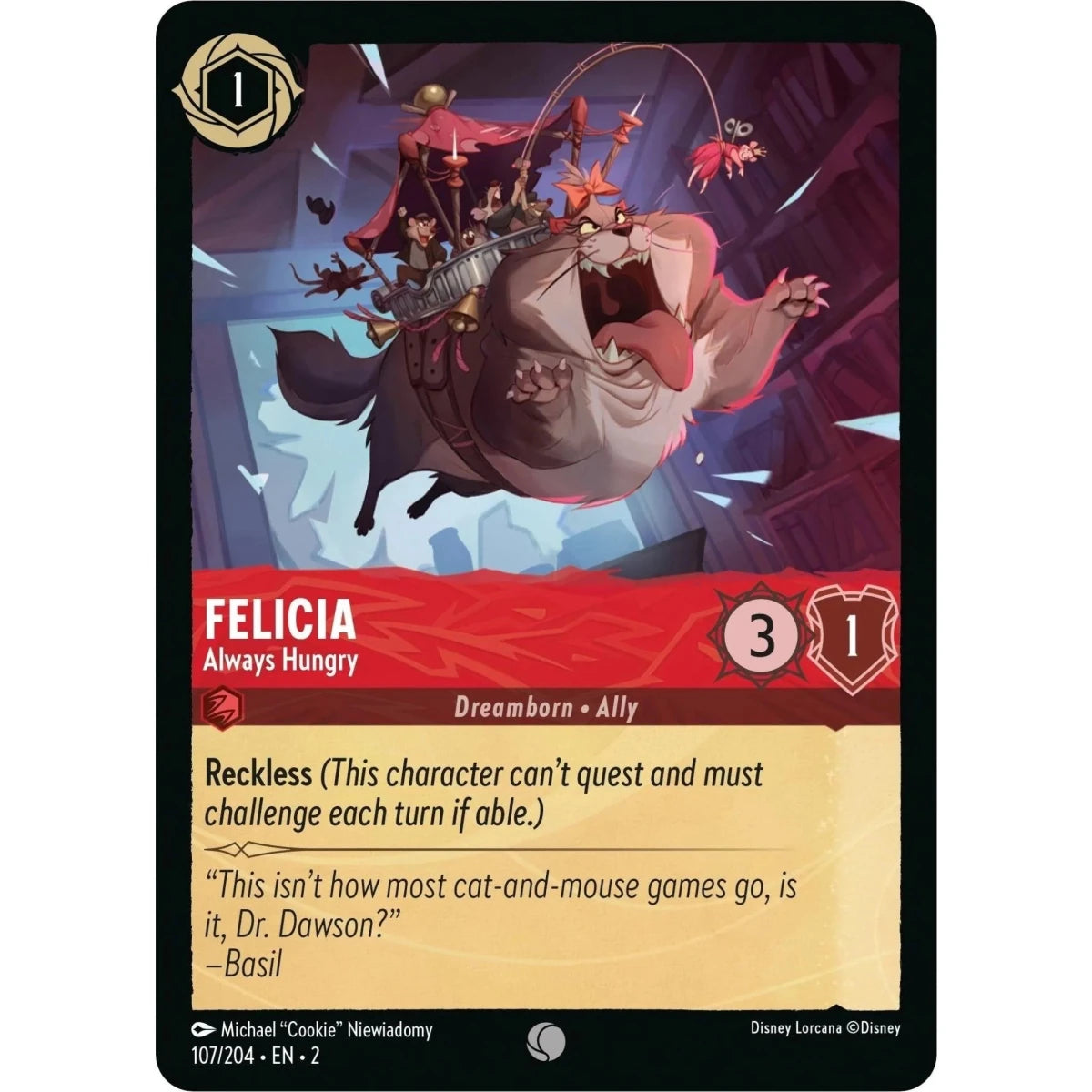 Felicia - Always Hungry (107/204) (Rise of the Floodborn) in Malta | LAB7