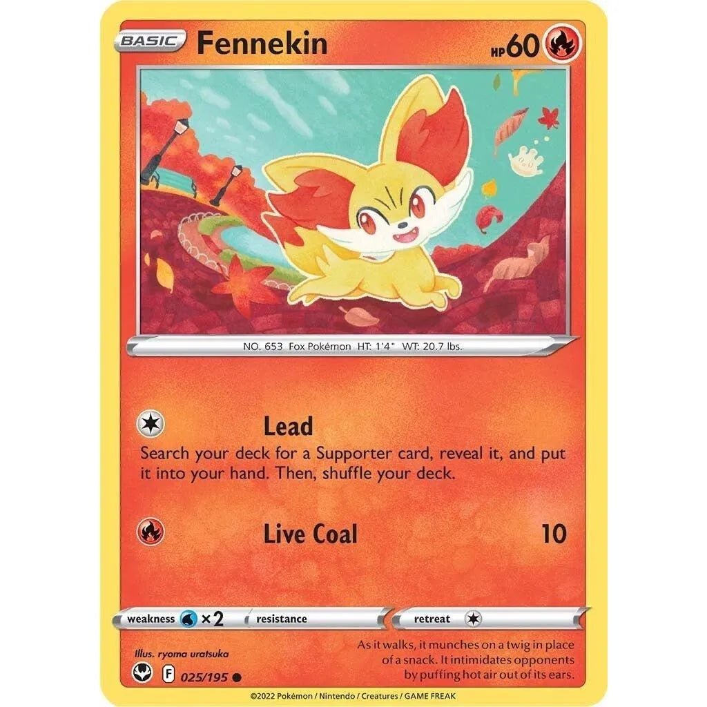 Fennekin (025/195) (SWSH12: Silver Tempest) in Malta | LAB7