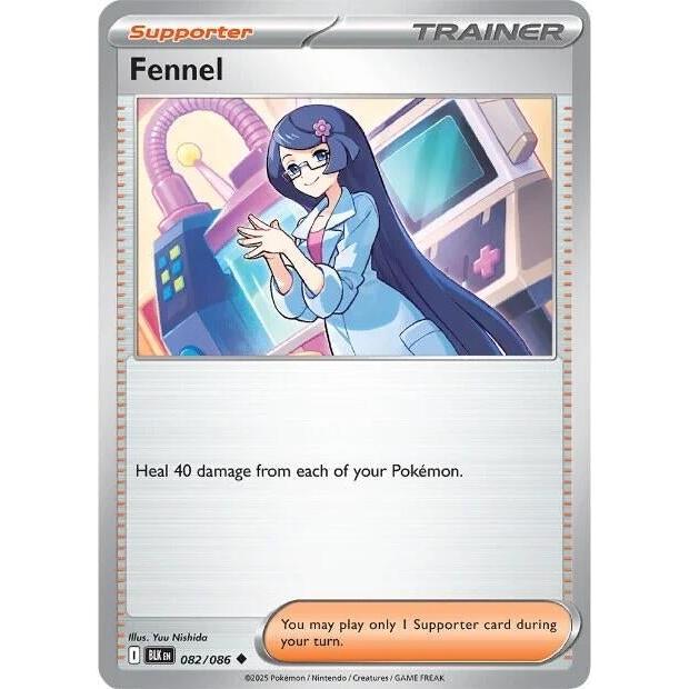 Pokemon Fennel (082/086) (SV: Black Bolt) by LAB7 Malta, Europe