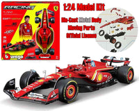 Ferrari SF - 24 Charles Leclerc Model Kit 1/24 – Bburago F1 2024 4893993268566 by LAB7 Malta, Europe