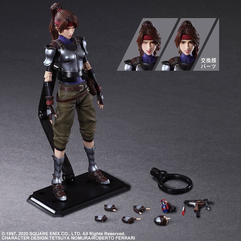 Final Fantasy VII Remake Play Arts Kai Action Figure Jessie 25 cm by LAB7 Malta, Europe