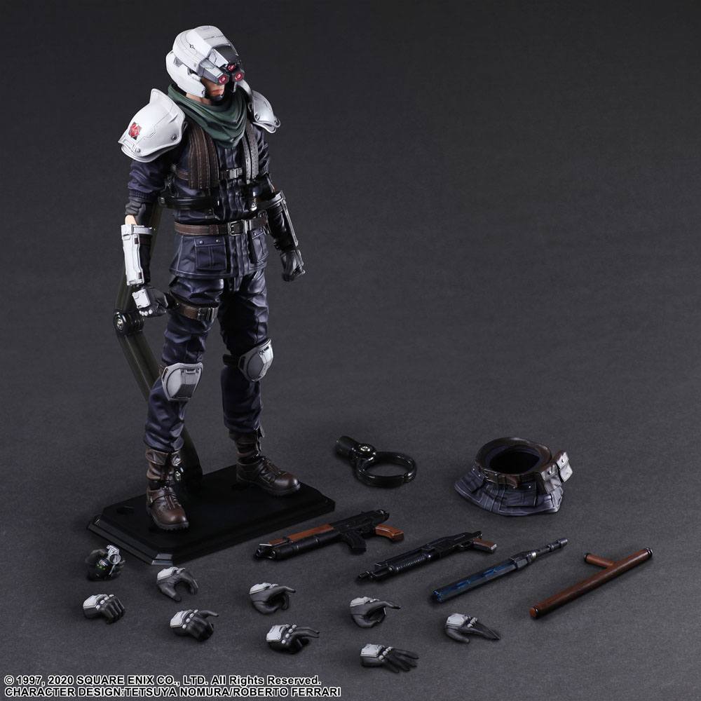 Final Fantasy VII Remake Play Arts Kai Shinra Security Officer in Malta | LAB7
