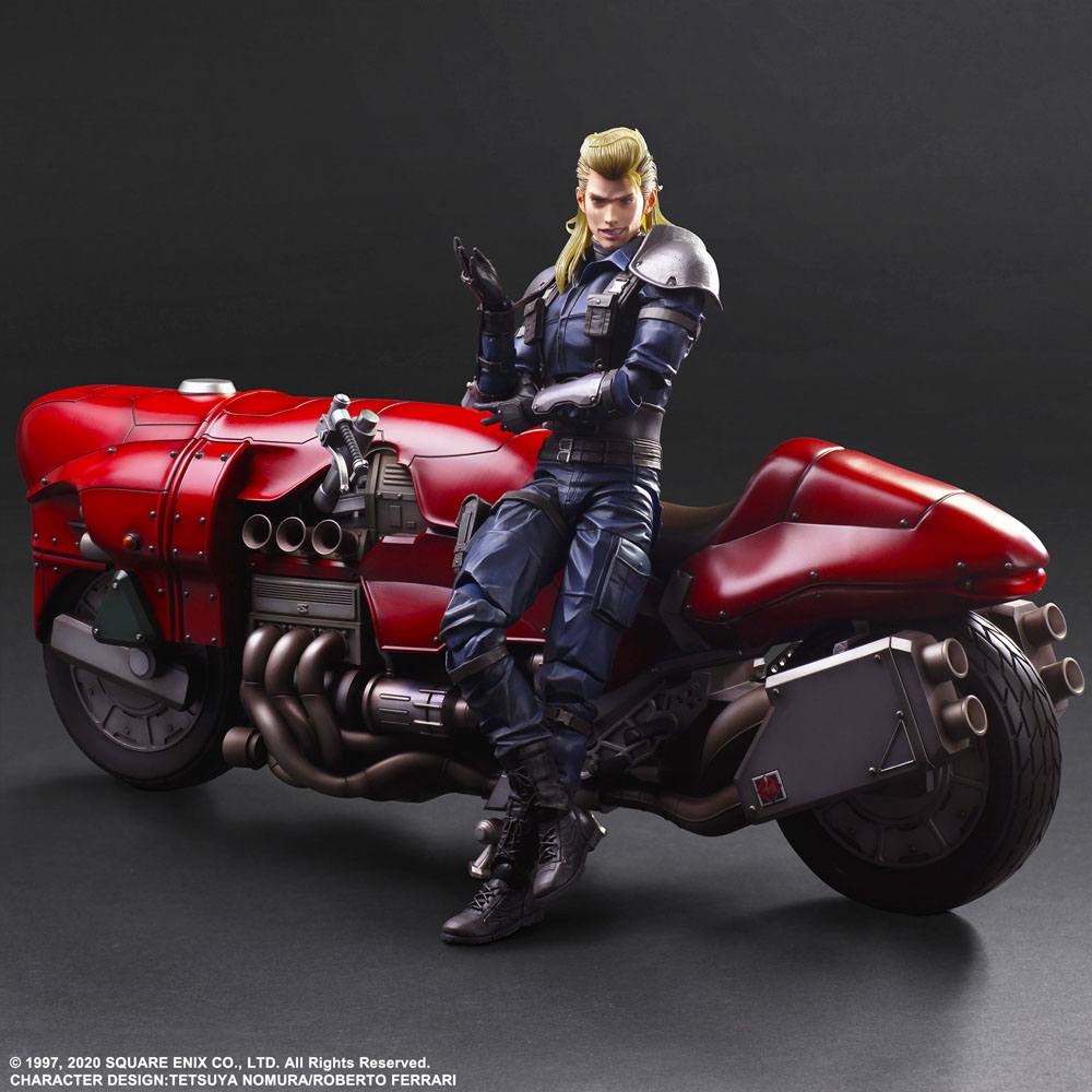 Final Fantasy VII Remake Play Arts Kai & Vehicle Roche & Bike in Malta | LAB7