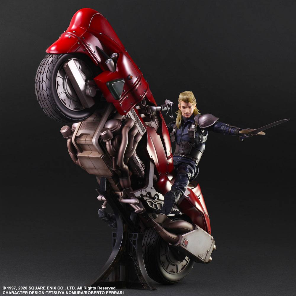 Final Fantasy VII Remake Play Arts Kai & Vehicle Roche & Bike by LAB7 Malta, Europe