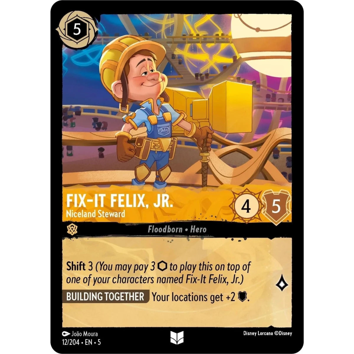 Fix-It Felix, Jr. - Niceland Steward (12/204) (Shimmering Skies) in Malta | LAB7
