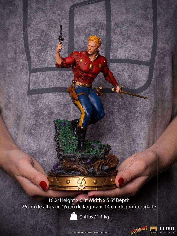 Flash Gordon Deluxe Art Scale Statue 1/10 Flash Gordon 26 cm by LAB7 Malta, Europe