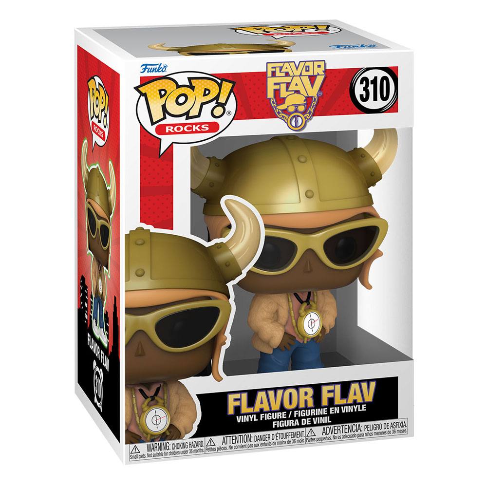 Flavor Flav POP! Rocks Vinyl Figure 310 by LAB7 Malta, Europe