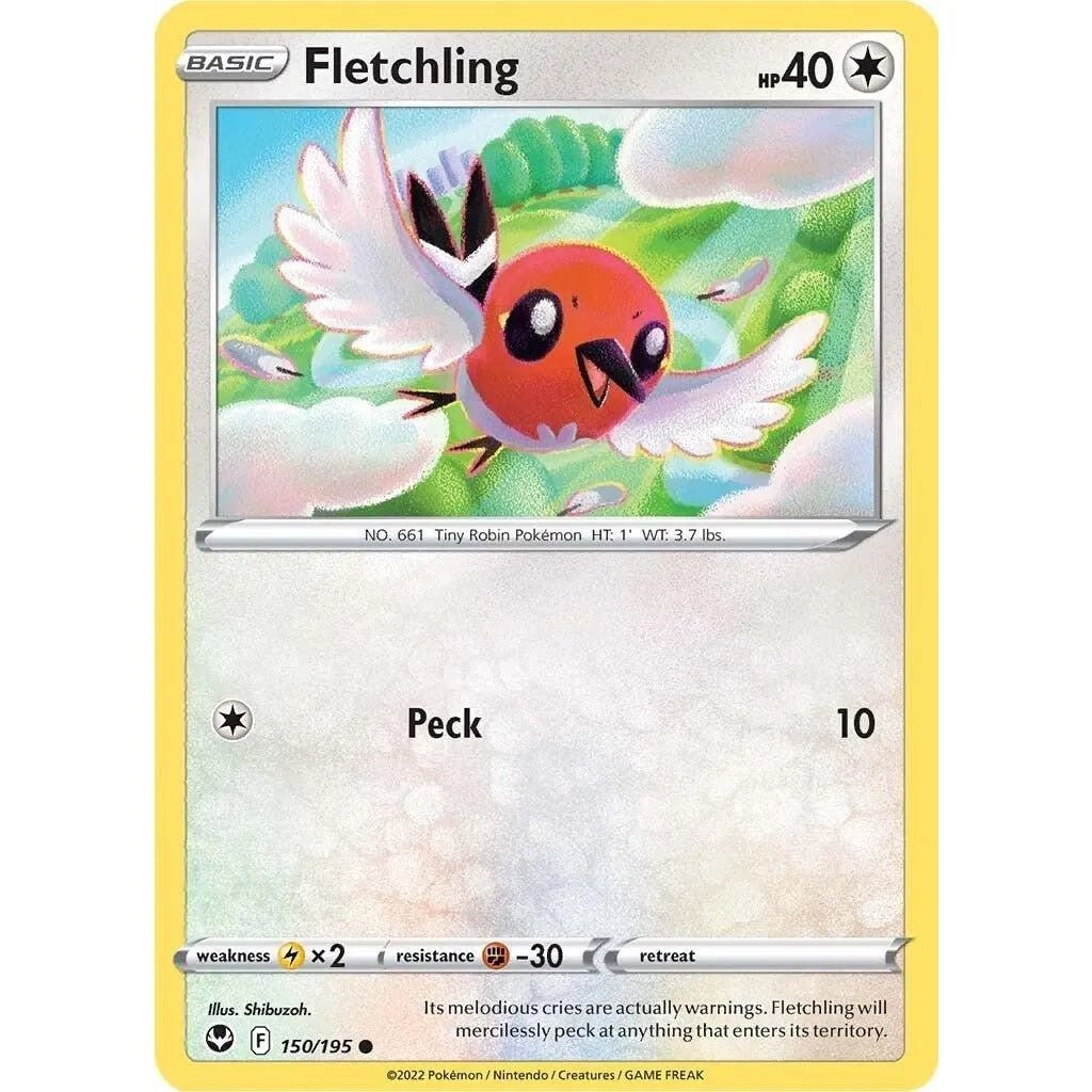 Fletchling (150/195) (SWSH12: Silver Tempest) in Malta | LAB7