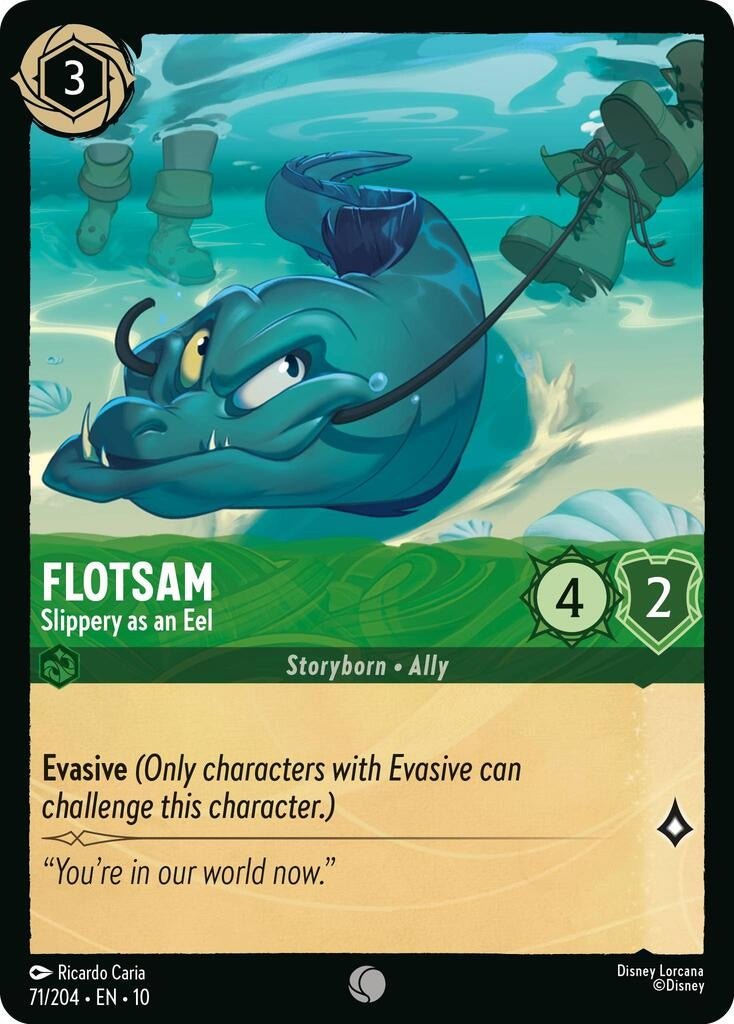 Flotsam - Slippery as an Eel (71/204) (Whispers in the Well) in Malta | LAB7