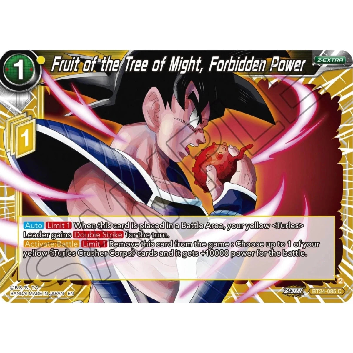 Fruit of the Tree of Might, Forbidden Power (BT24-085) (Beyond Generations) in Malta | LAB7
