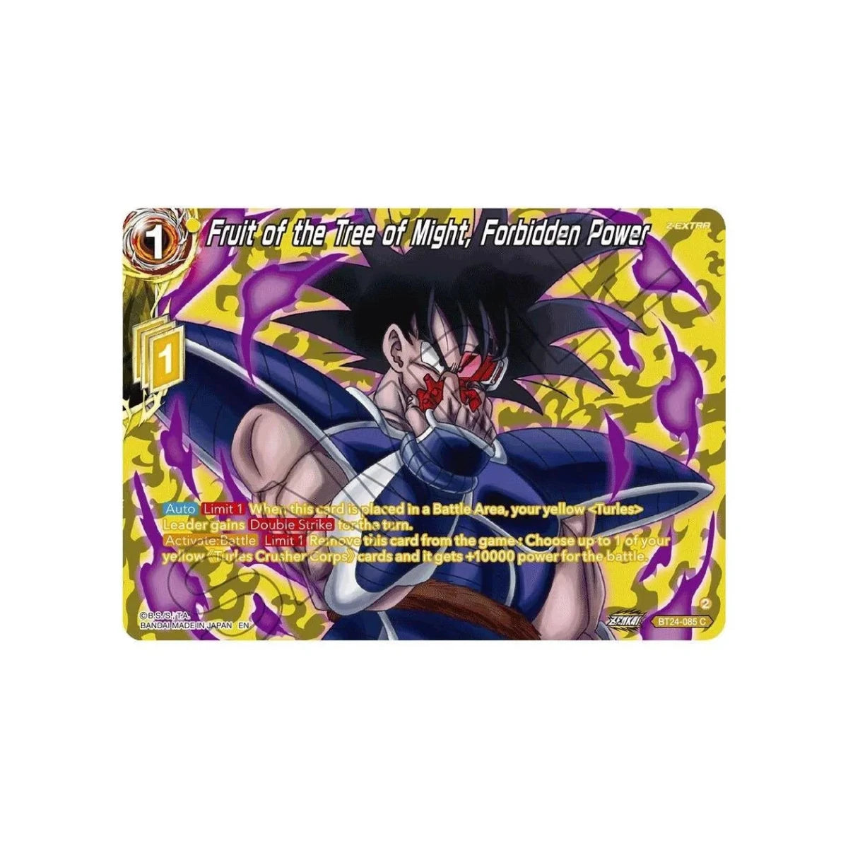 Fruit of the Tree of Might, Forbidden Power (Collector Booster Silver) (BT24-085) (Beyond Generations) in Malta | LAB7