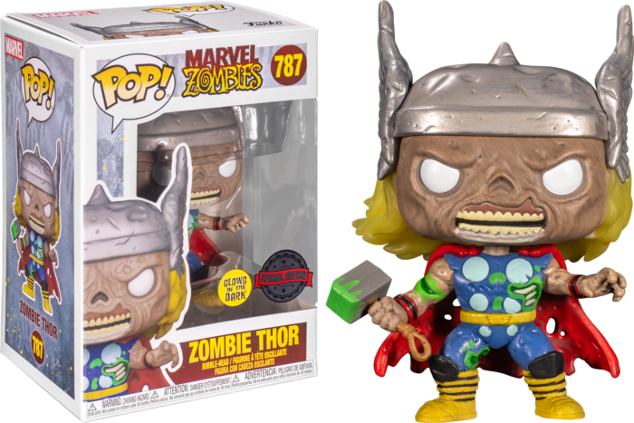 Funko POP! Marvel Zombies - Thor Zombie Glow in the Dark Pop! #787 by LAB7 Malta