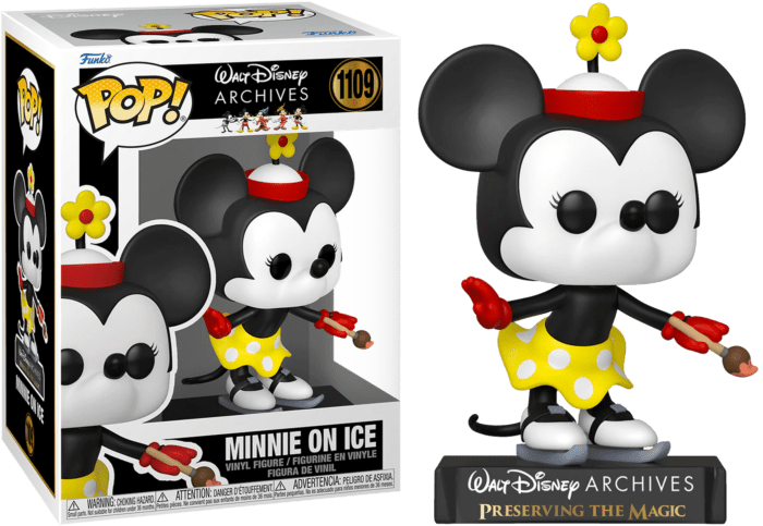 Funko POP! Mickey Mouse - Minnie On Ice Disney Archives Pop! #1109 by LAB7 Malta