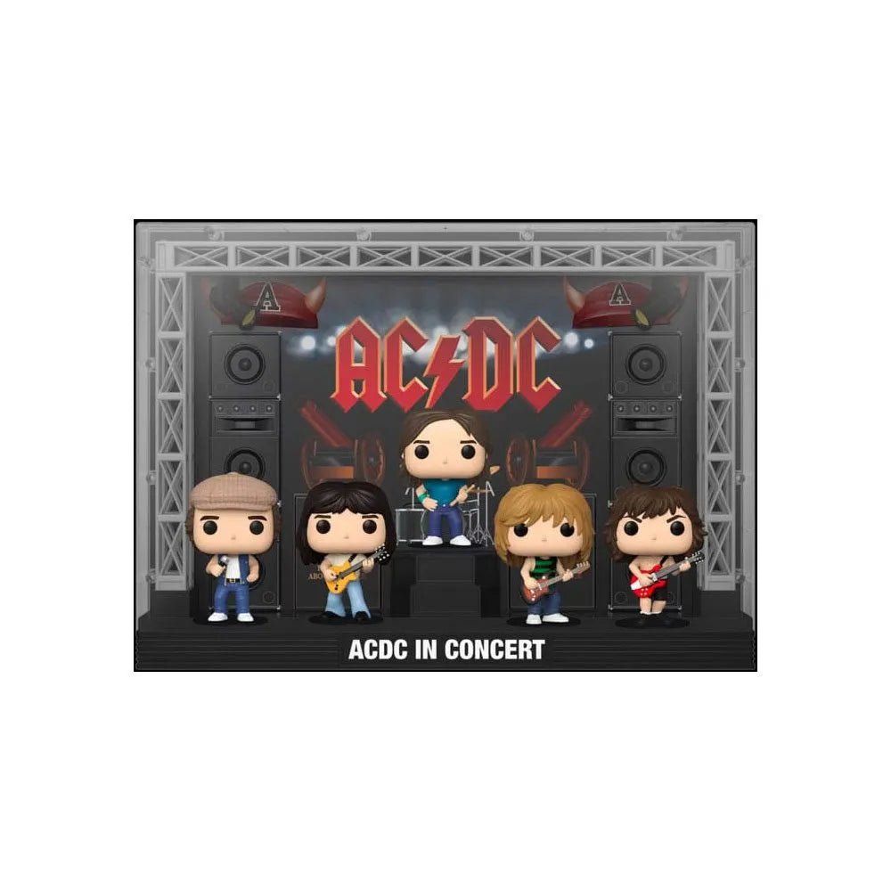 Funko AC/DC POP! Moments DLX Vinyl Figure 5-Pack AC/DC in Concert in Malta | LAB7