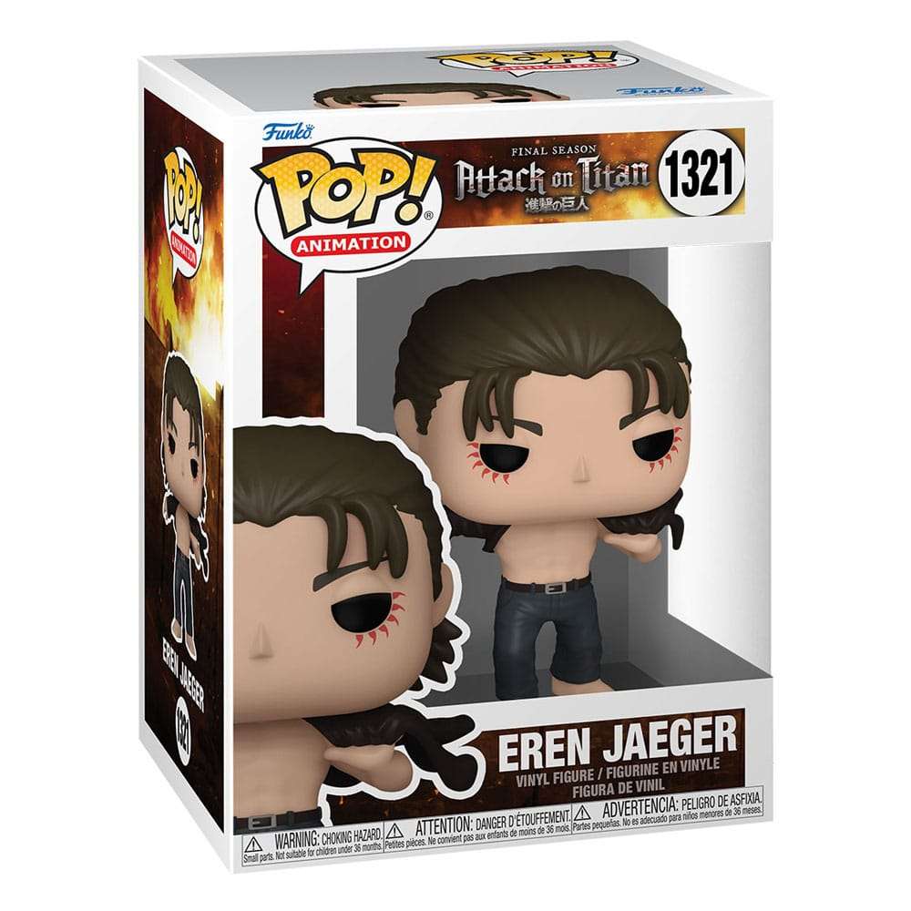 Funko Attack on Titan POP! Animation Vinyl Figure Eren Jeager 9 cm in Malta | LAB7