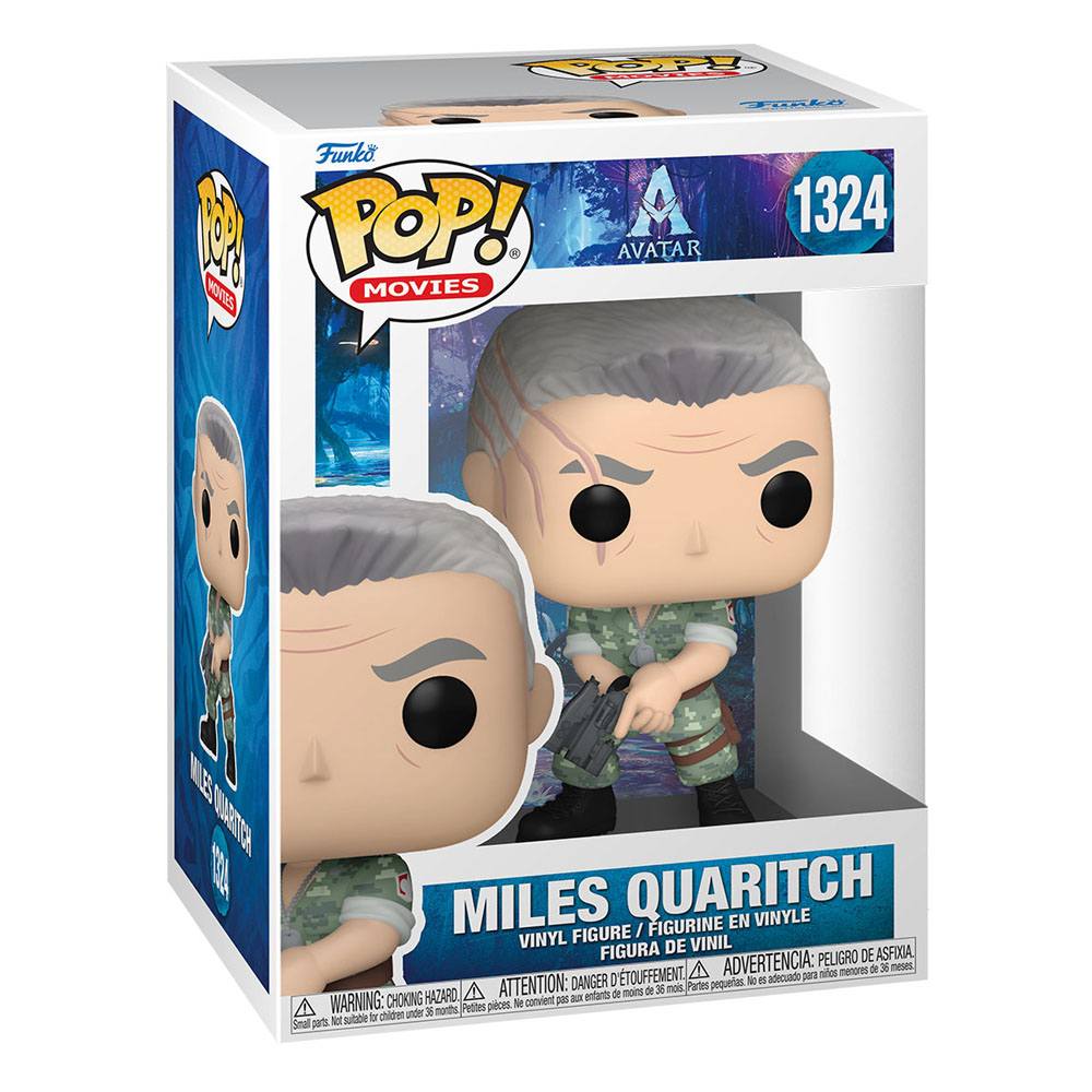 Funko Avatar POP! Movies Miles Quaritch Vinyl Figure 9cm (DAMAGED BOX) in Malta | LAB7
