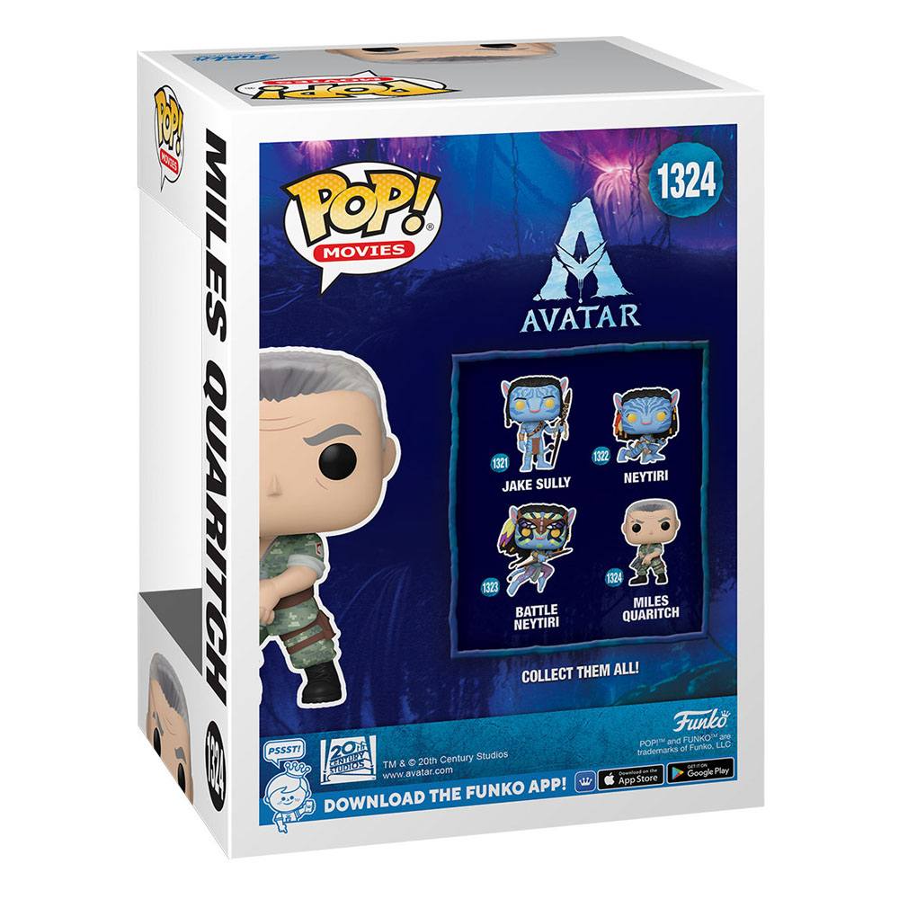 Funko Avatar POP! Movies Miles Quaritch Vinyl Figure 9cm (DAMAGED BOX) in Malta | LAB7