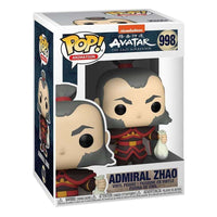 Funko Pop! Admiral Zhao vinyl figure from Avatar: The Last Airbender in its original window display box.