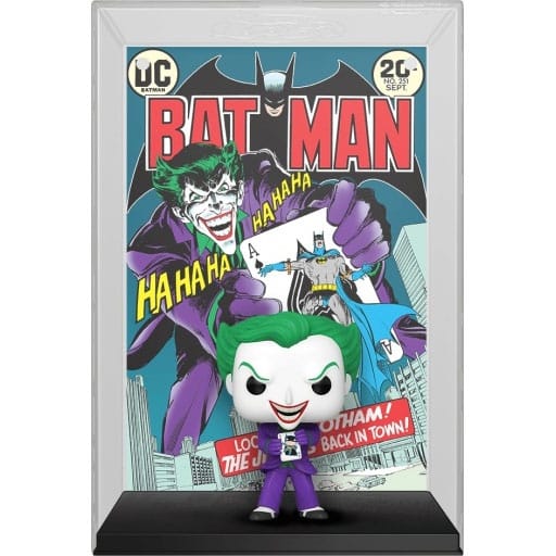 Funko DC POP! Comic Cover Vinyl Figure Joker - Back in Town 9 cm by LAB7 Malta, Europe