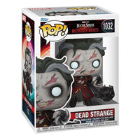 Funko Dead Strange Pop! #1032 vinyl figure in its original branded window box packaging, front and side view.