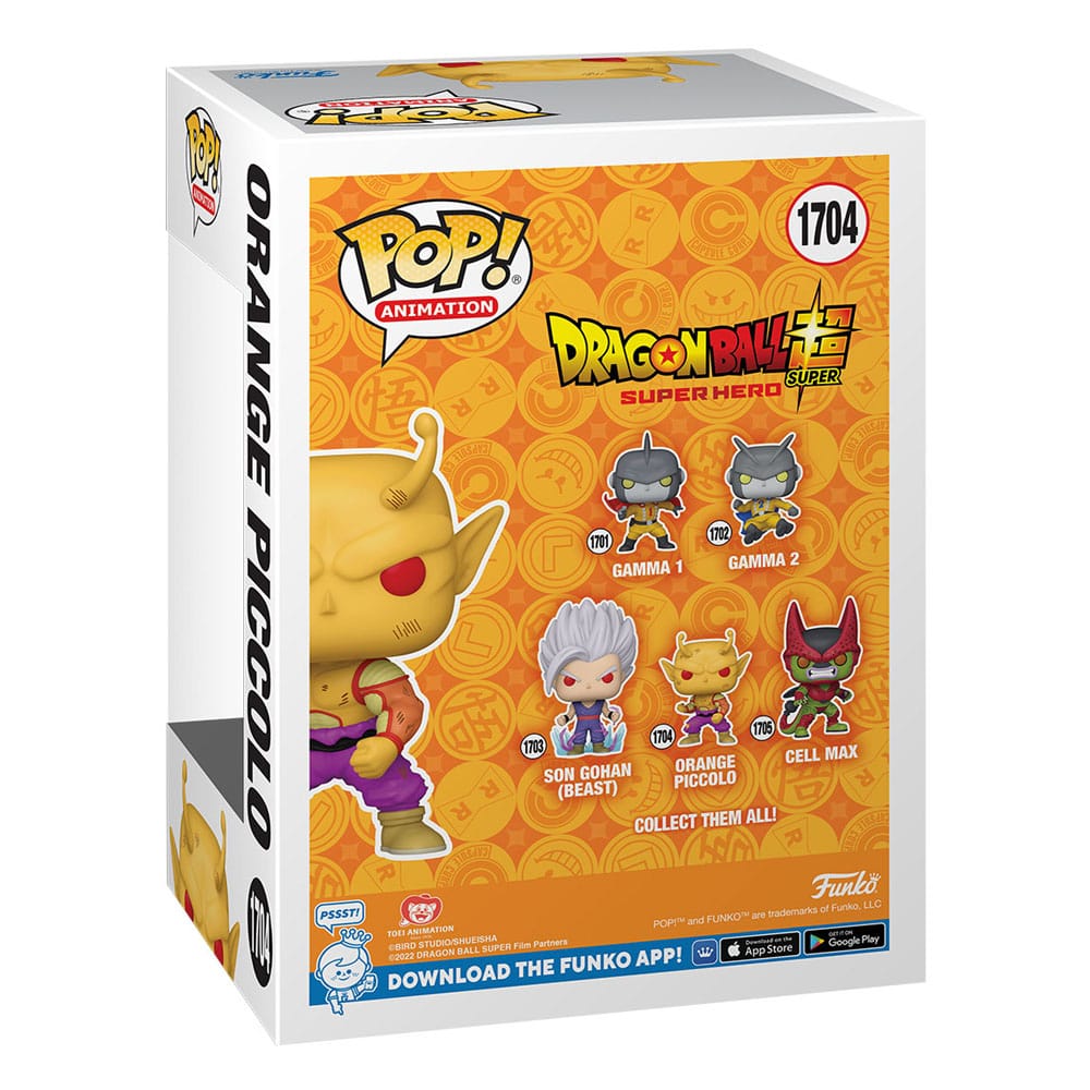 Funko Dragon Ball Super: Super Hero POP! Animation Vinyl Figure Orange Piccolo 9 cm in Malta | LAB7