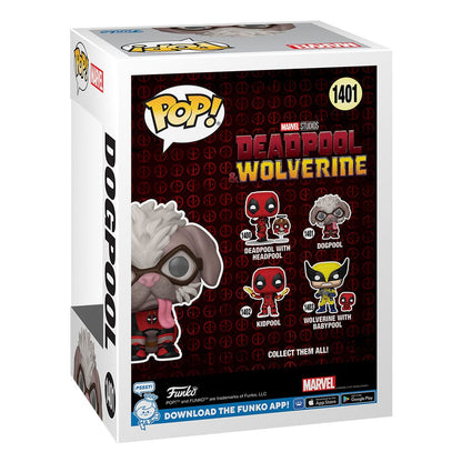 Funko - Funko POP! Dogpool Vinyl Figure 9cm – Deadpool 3 Edition