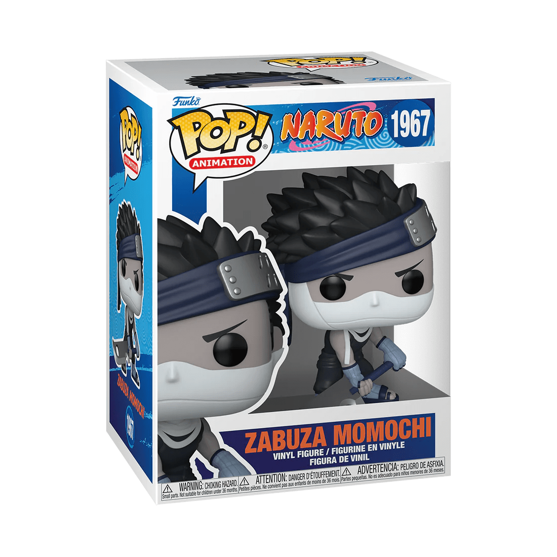 Funko Pop Naruto Classic Zabuza Momochi Animation 1967 by LAB7 Malta, Europe