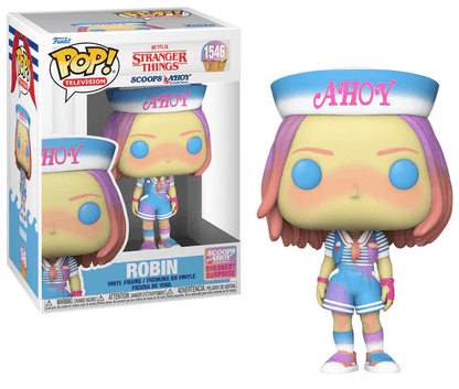 Funko - Funko Stranger Things POP Robin Scoops Ahoy Figure – N°1546