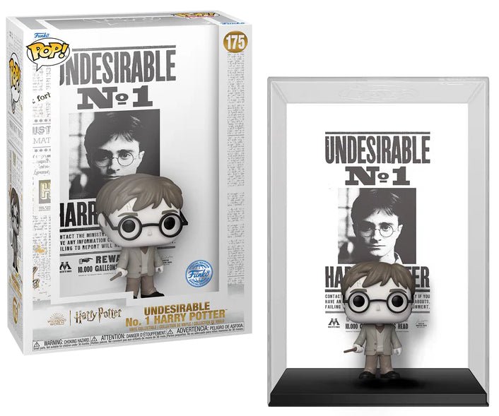 Funko Harry Potter POP Display Case 175 - Harry "Wanted Poster" Undesirable No. 1 in Malta | LAB7