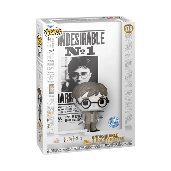 Funko Harry Potter POP Display Case 175 - Harry "Wanted Poster" Undesirable No. 1 in Malta | LAB7