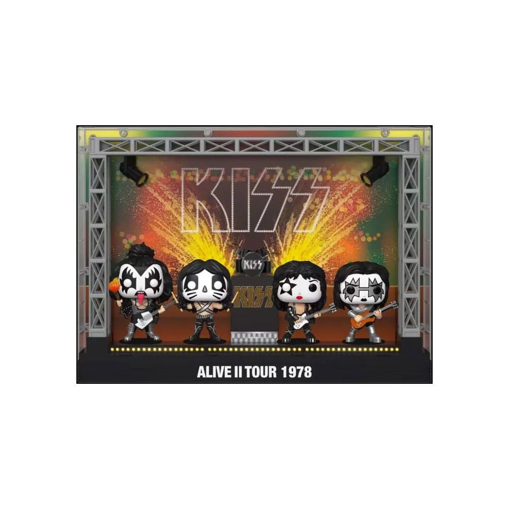 Funko Kiss POP! Moments DLX Vinyl Figure 4-Pack Alive II 1978 Tour 9 cm in Malta | LAB7