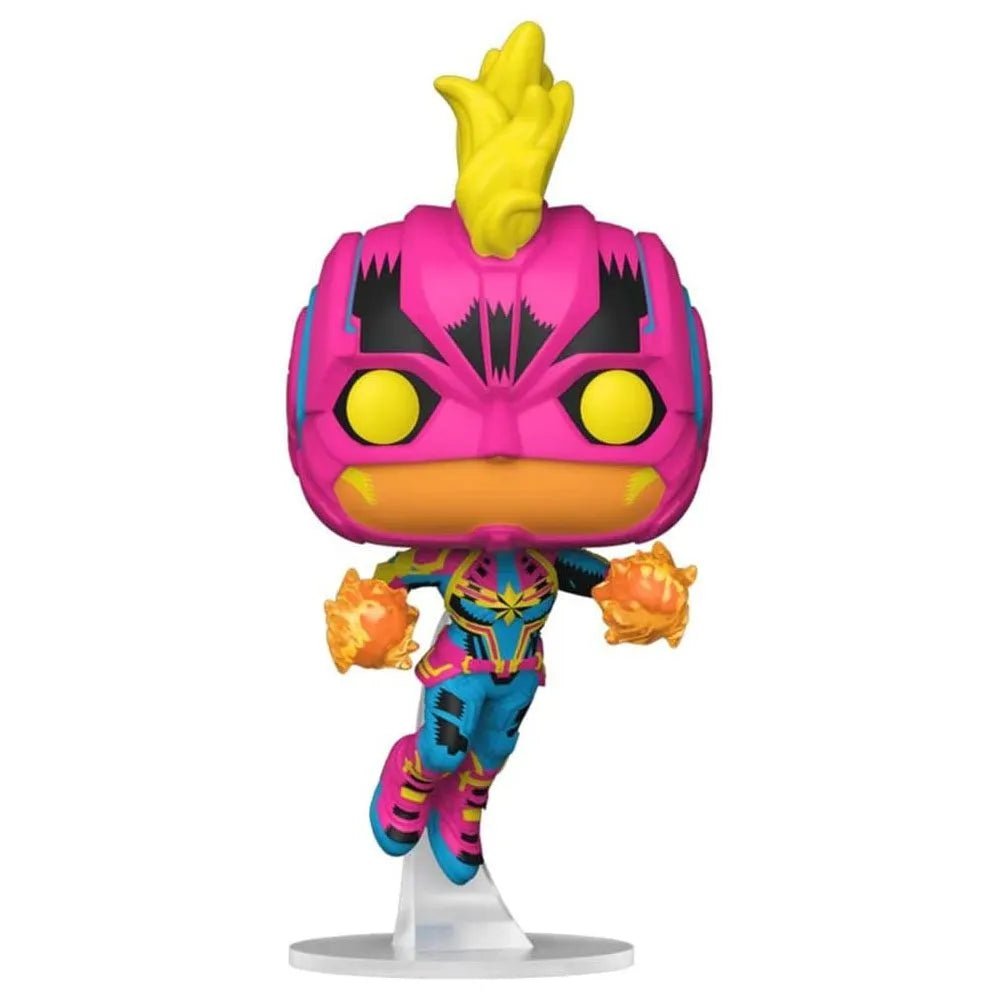 Funko Marvel: Blacklight - Captain Marvel Blacklight Pop! 908 in Malta | LAB7