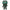Front view of The Hydra Stomper Funko Pop vinyl figure in olive green armor with bright blue eyes and chest details.