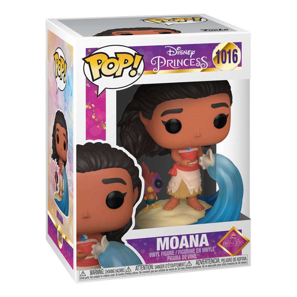 Funko Moana Ultimate Disney Princess Pop! #1016 vinyl figure in its original window display box.