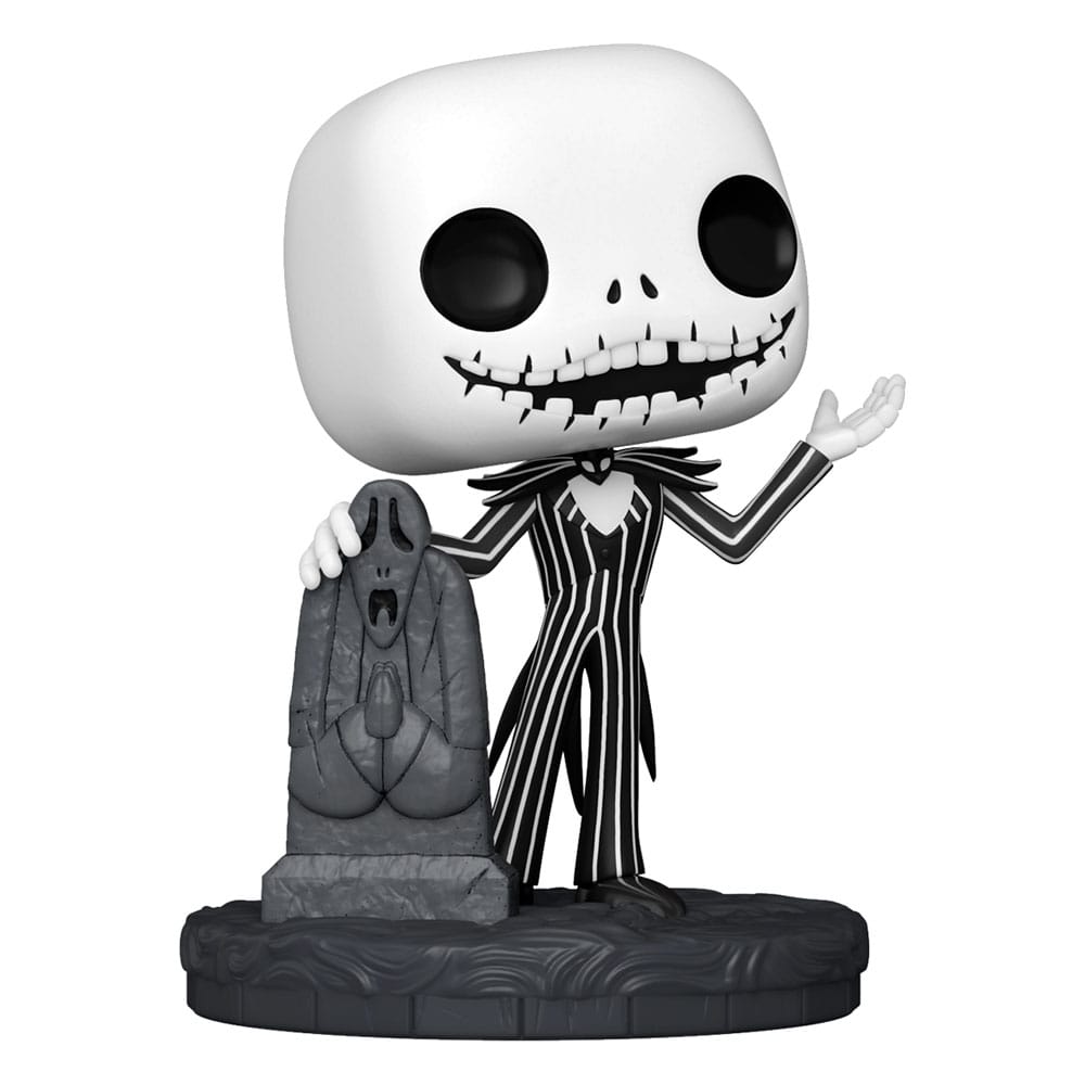 Nightmare Before Christmas 30th Jack w/Gravestone POP! Vinyl 9cm by LAB7 Malta, Europe