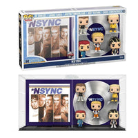 Funko NSYNC POP! Albums 5-pack featuring vinyl figures of the band members displayed in a collectible window box.