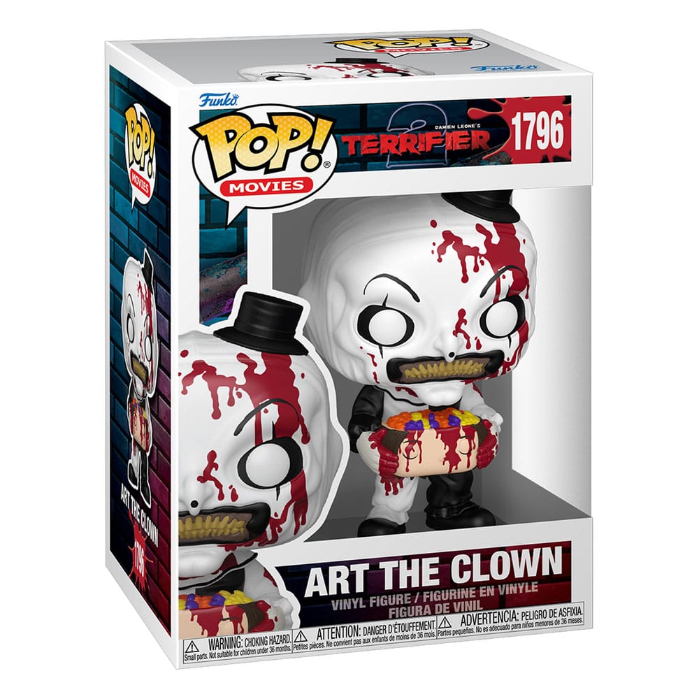 Funko POP! Art the Clown – Terrifier 2 Candy Head by LAB7 Malta, Europe