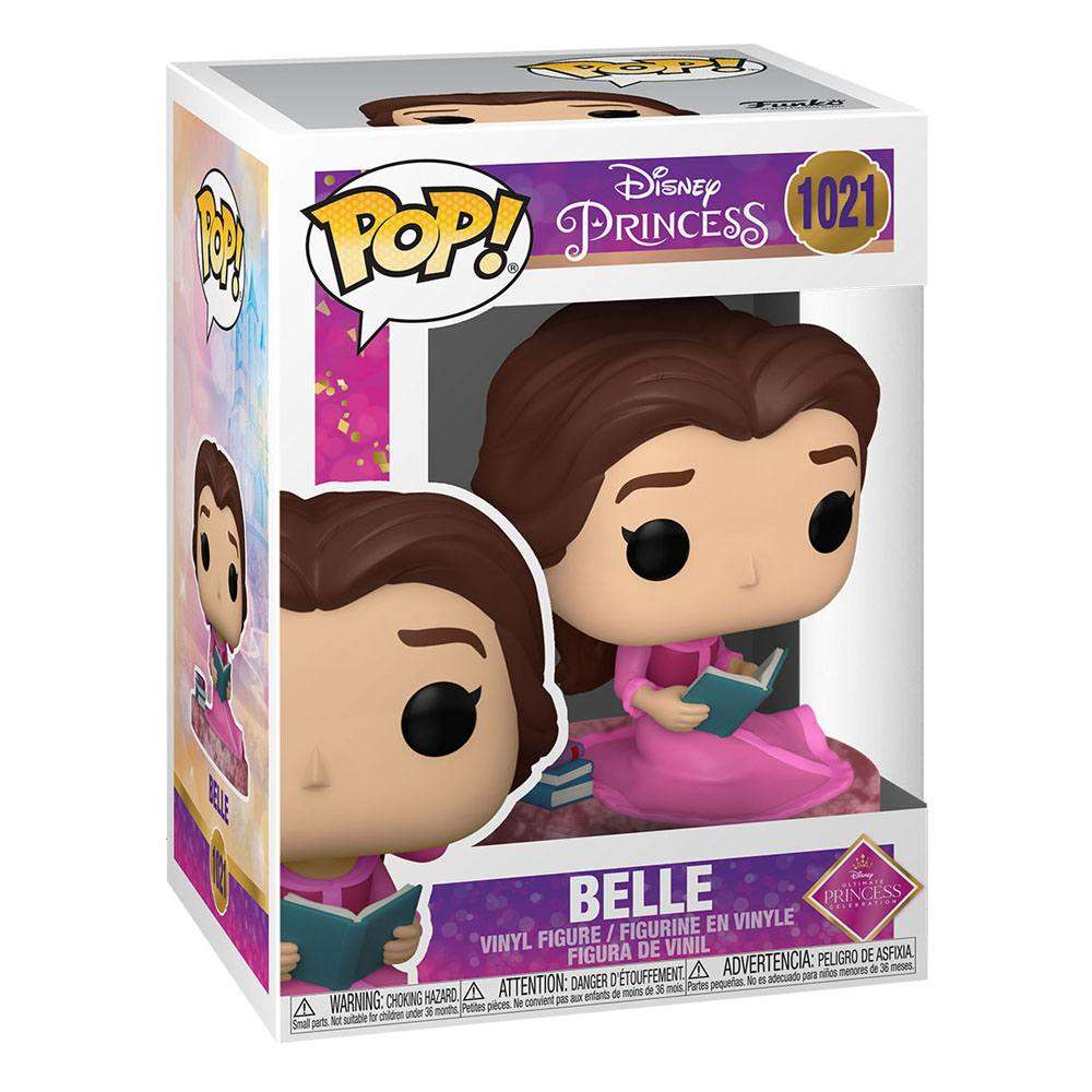 Funko POP! Belle Ultimate Disney Princess #1021 vinyl figure in its original window display box.